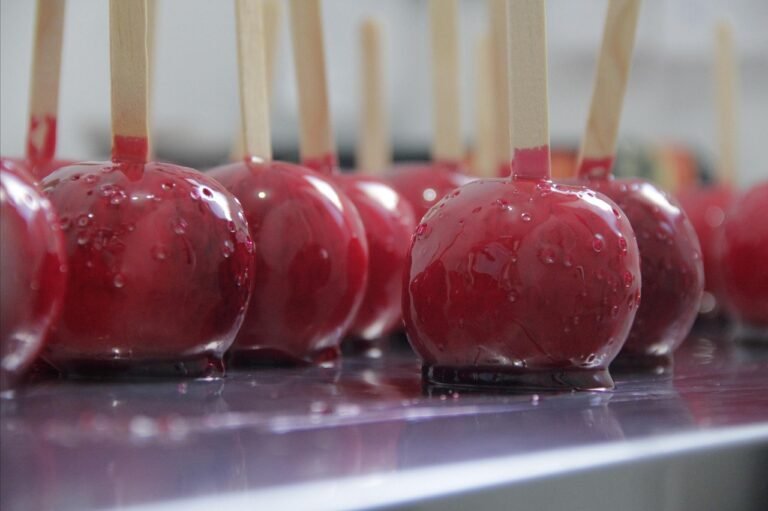 Caramelized Candy Apple