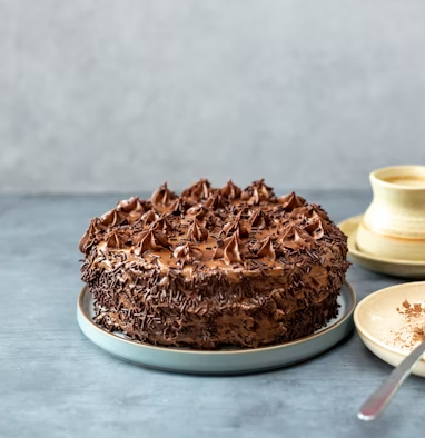 Caramel Coffee Layer Cake Recipe